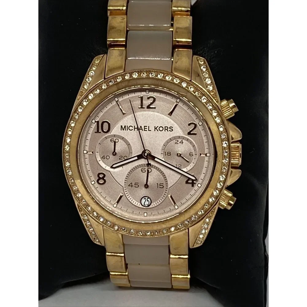 Michael Kors Blair MK5943 Women's Stainless Steel Analog Dial Quartz Watch JK471 - Picture 2 of 12